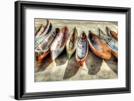 Canoes-Celebrate Life Gallery-Framed Giclee Print