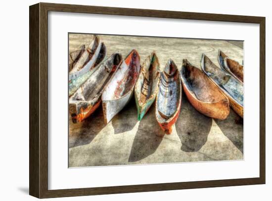 Canoes-Celebrate Life Gallery-Framed Giclee Print