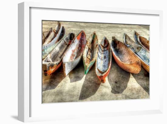 Canoes-Celebrate Life Gallery-Framed Giclee Print
