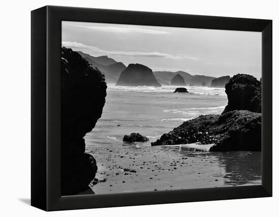 Canon Beach #2-Monte Nagler-Framed Premier Image Canvas