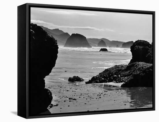 Canon Beach #2-Monte Nagler-Framed Premier Image Canvas