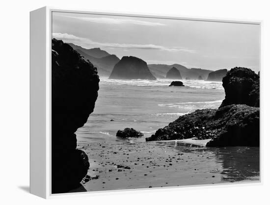 Canon Beach #2-Monte Nagler-Framed Premier Image Canvas