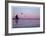 Canon Beach Sunset-Donald Paulson-Framed Giclee Print