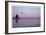 Canon Beach Sunset-Donald Paulson-Framed Giclee Print