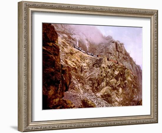 Canon of the Rio Las Animas, Colorado-null-Framed Photo
