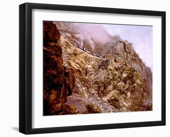 Canon of the Rio Las Animas, Colorado-null-Framed Photo