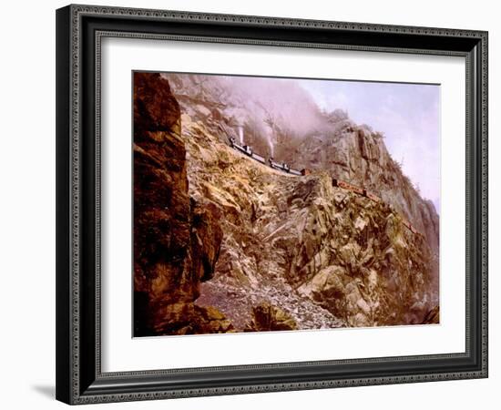 Canon of the Rio Las Animas, Colorado-null-Framed Photo