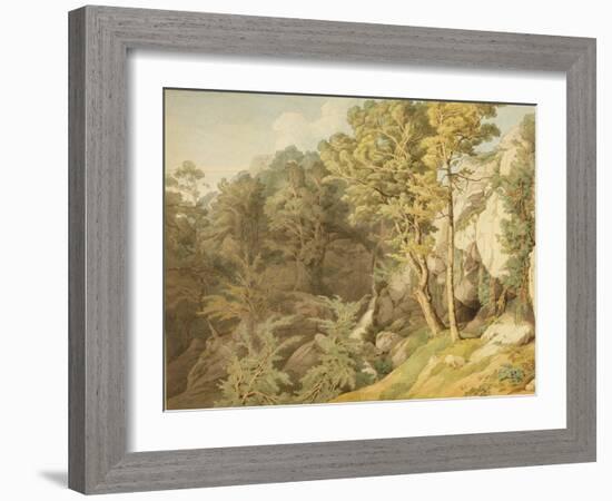 Canonteign, Devon, 1804-John White Abbott-Framed Giclee Print