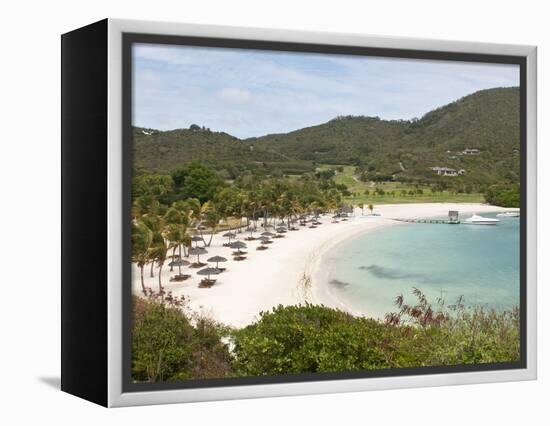 Canouan Resort at Carenage Bay, Canouan Island, St. Vincent and the Grenadines, Windward Islands-Michael DeFreitas-Framed Premier Image Canvas