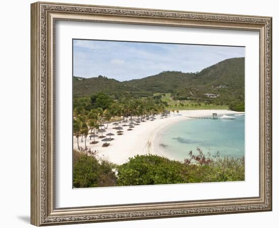 Canouan Resort at Carenage Bay, Canouan Island, St. Vincent and the Grenadines, Windward Islands-Michael DeFreitas-Framed Photographic Print