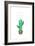 Cant Touch This Cactus-OnRei-Framed Art Print