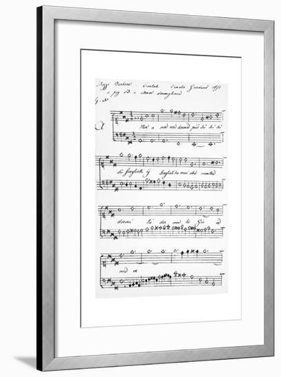 Cantata-Barbara Strozzi-Framed Giclee Print