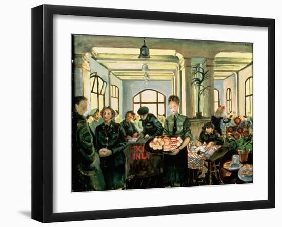 Canteen, Nijmegen, Holland, 1945-Molly Bobak-Framed Giclee Print