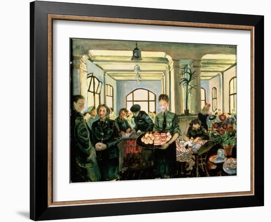 Canteen, Nijmegen, Holland, 1945-Molly Bobak-Framed Giclee Print