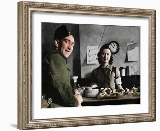 'Canteen piece', 1941-Cecil Beaton-Framed Photographic Print