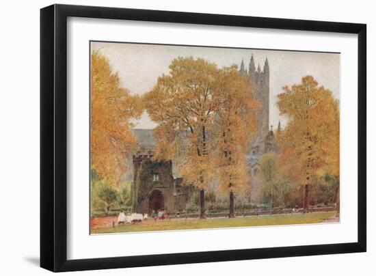 'Canterbury Cathedral', 1908-Albert Goodwin-Framed Giclee Print