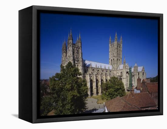 Canterbury Cathedral, Canterbury, Kent, England, UK, Europe-John Miller-Framed Premier Image Canvas