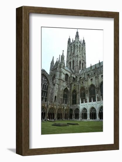 Canterbury Cathedral from the northwest, 6th century-Unknown-Framed Photographic Print