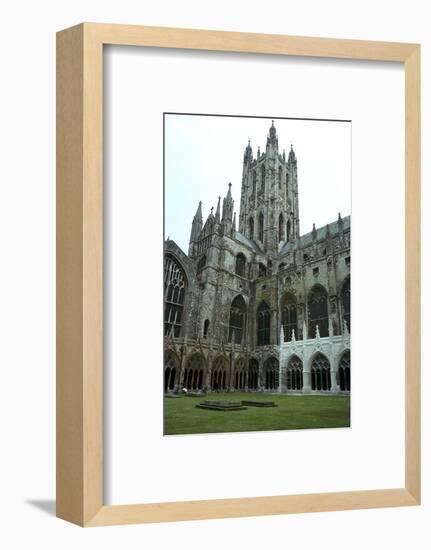 Canterbury Cathedral from the northwest, 6th century-Unknown-Framed Photographic Print