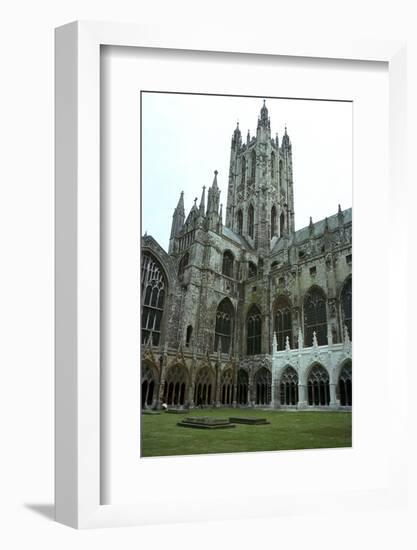 Canterbury Cathedral from the northwest, 6th century-Unknown-Framed Photographic Print