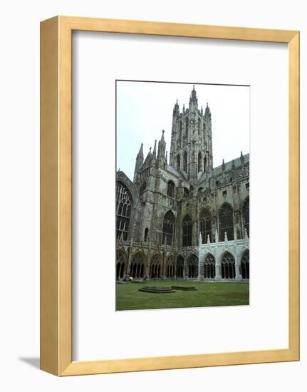 Canterbury Cathedral from the northwest, 6th century-Unknown-Framed Photographic Print