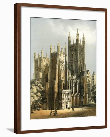 Canterbury Cathedral, Kent, C1870-WL Walton-Framed Giclee Print