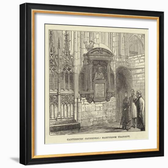 Canterbury Cathedral, Martyrdom Transept-null-Framed Giclee Print