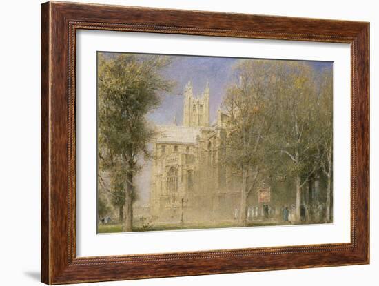 Canterbury Cathedral-Albert Goodwin-Framed Giclee Print