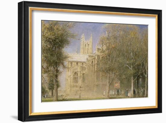 Canterbury Cathedral-Albert Goodwin-Framed Giclee Print