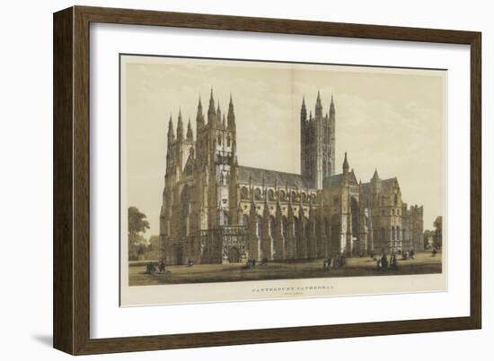 Canterbury Cathedral-Samuel Read-Framed Giclee Print