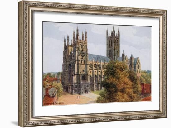 Canterbury Cathedral-Alfred Robert Quinton-Framed Giclee Print