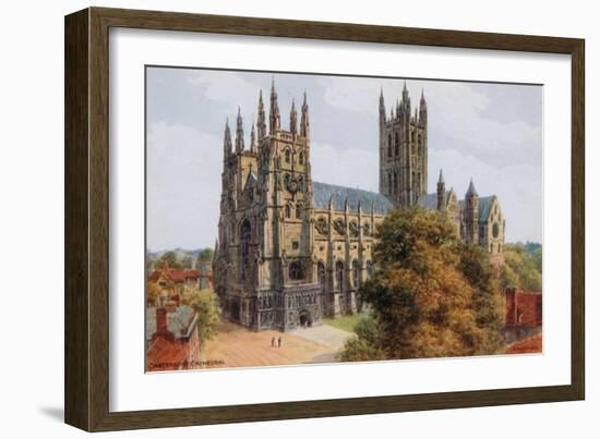 Canterbury Cathedral-Alfred Robert Quinton-Framed Giclee Print