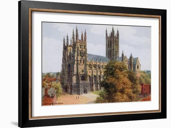 Canterbury Cathedral-Alfred Robert Quinton-Framed Giclee Print
