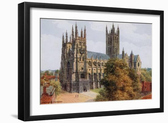 Canterbury Cathedral-Alfred Robert Quinton-Framed Giclee Print