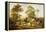 Canterbury Meadows, 1858-Thomas Sidney Cooper-Framed Premier Image Canvas