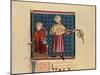 Cantigas De Santa Maria -Codice De Los Musicos, Rabel Y Laud Arabigo-Alfonso X-Mounted Giclee Print