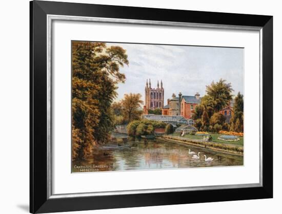 Cantilupe Gardens, Hereford-Alfred Robert Quinton-Framed Giclee Print