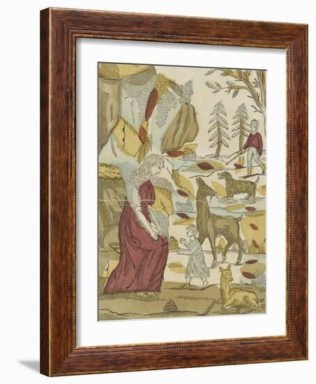 Cantique de sainte Geneviève de Brabant-null-Framed Giclee Print