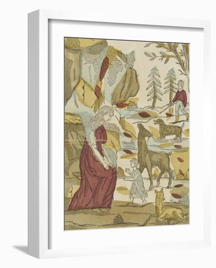 Cantique de sainte Geneviève de Brabant-null-Framed Giclee Print