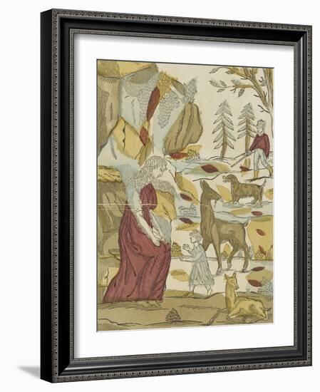 Cantique de sainte Geneviève de Brabant-null-Framed Giclee Print