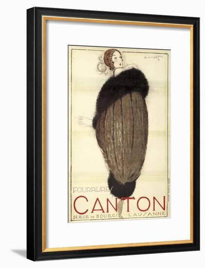 Canton Furs-Vintage Apple Collection-Framed Giclee Print