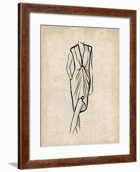 Canvas Dress 2-OnRei-Framed Art Print