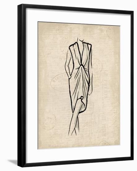 Canvas Dress 2-OnRei-Framed Art Print