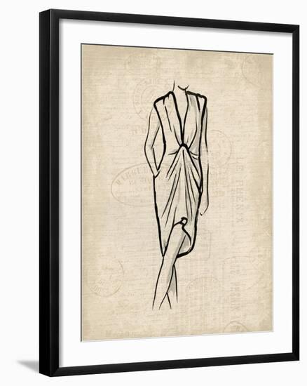 Canvas Dress 2-OnRei-Framed Art Print