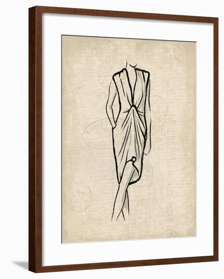 Canvas Dress 2-OnRei-Framed Art Print