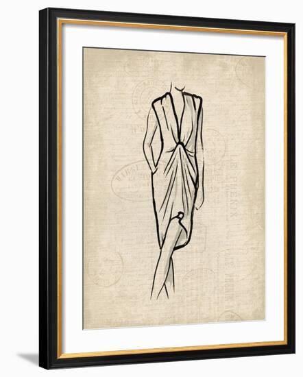 Canvas Dress 2-OnRei-Framed Art Print