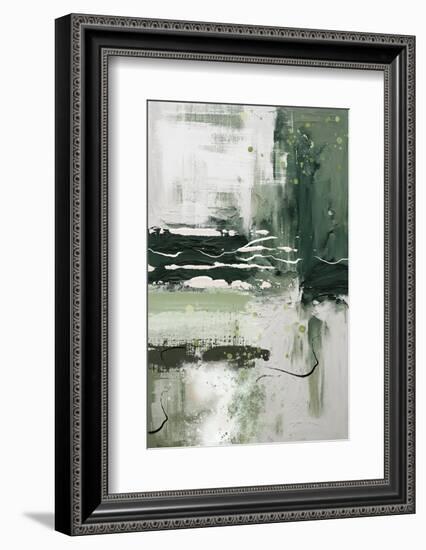 Canvas Greens 2-Sally Ann Moss-Framed Photographic Print