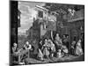 Canvassing for Votes, 1757-William Hogarth-Mounted Giclee Print