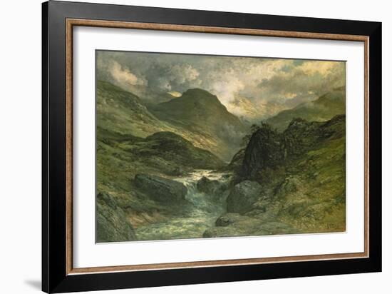 Canyon, 1878-Gustave Doré-Framed Giclee Print