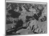 Canyon And Ravine "Grand Canyon National Park" Arizona 1933-1942-Ansel Adams-Mounted Art Print